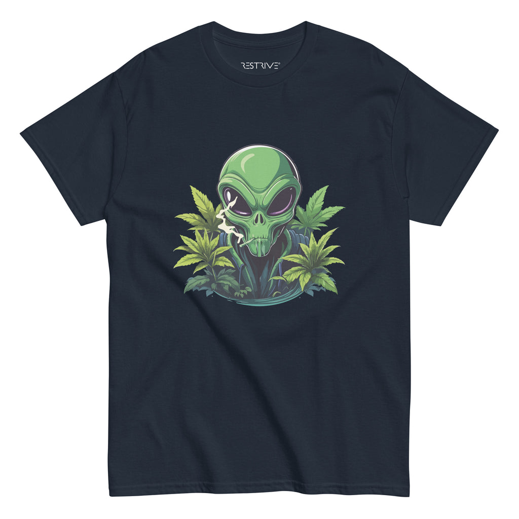 "Extraterrestrial Smoker" Men's T-Shirt