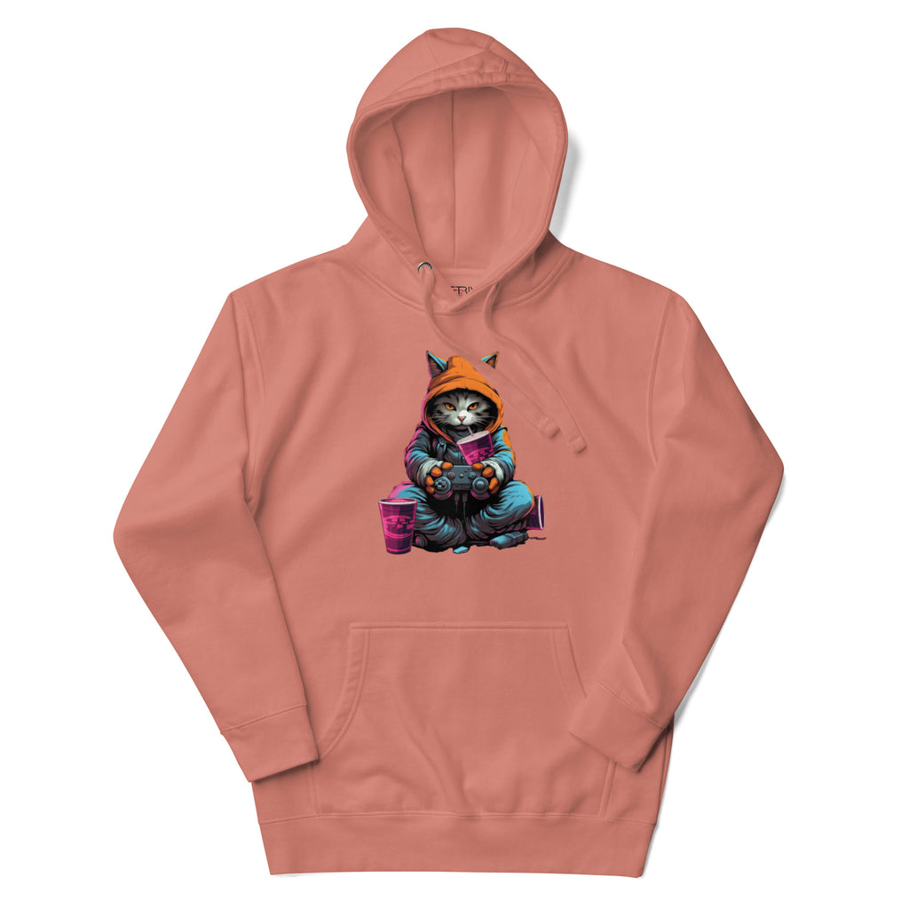 "Gaming Cat" Men's Hoodie