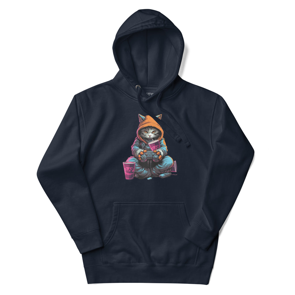 "Gaming Cat" Men's Hoodie