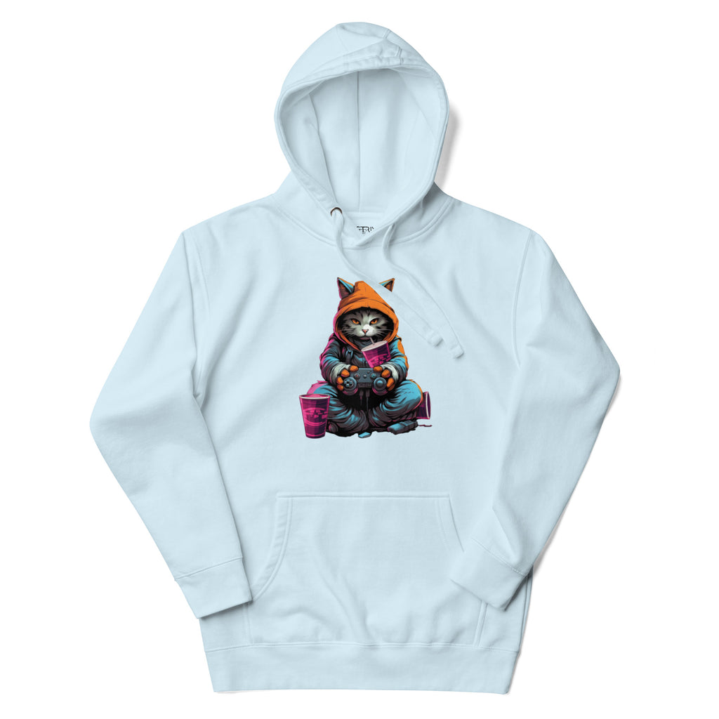 "Gaming Cat" Men's Hoodie