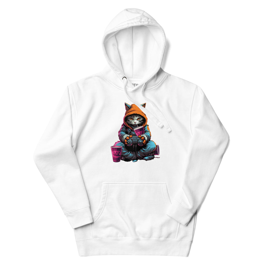 "Gaming Cat" Men's Hoodie