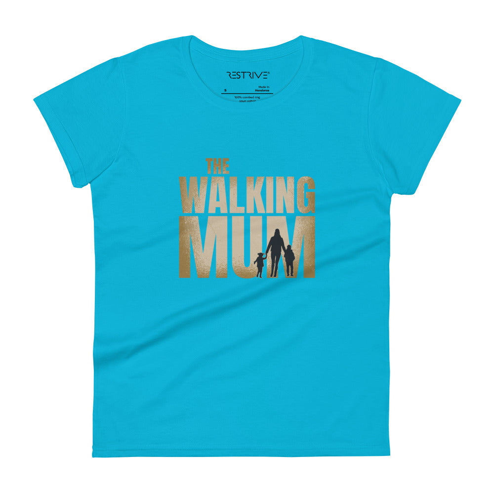 "The Walking Mum" Women's T-Shirt