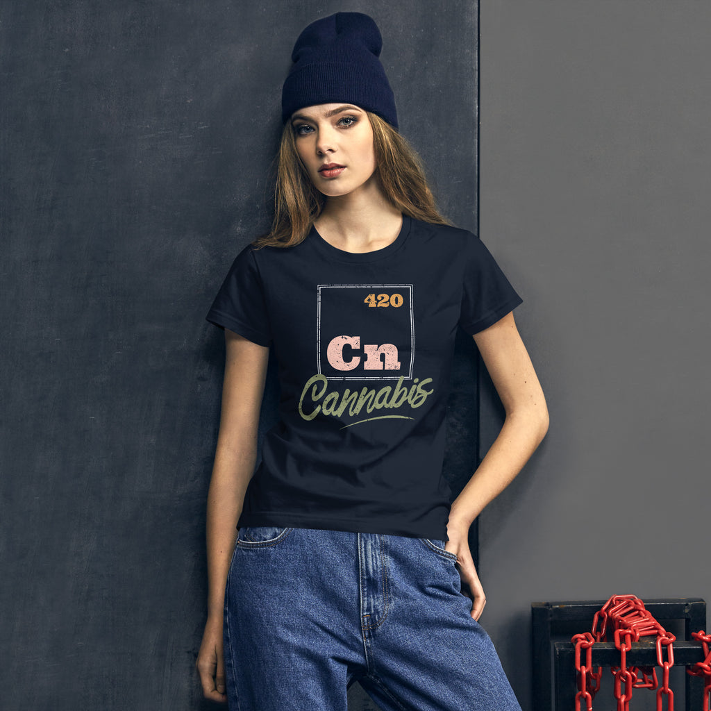 "Periodic Cannabis" Women's T-Shirt