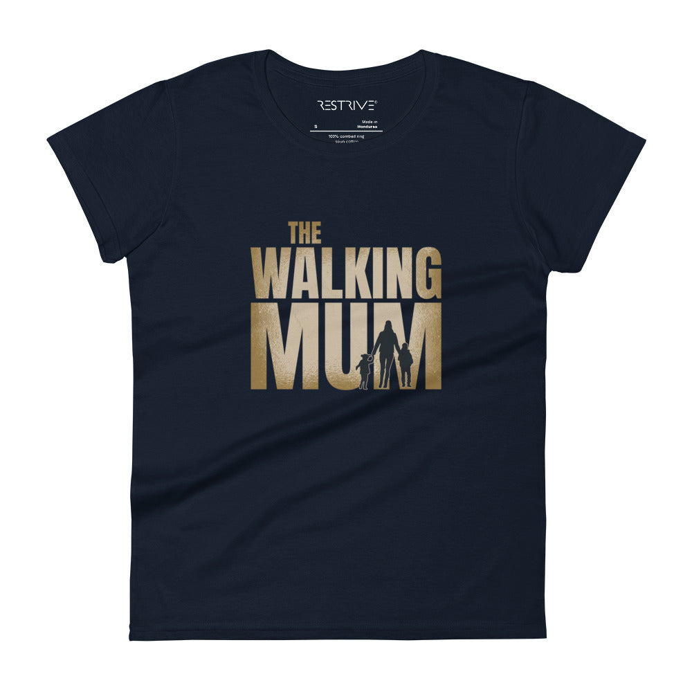 "The Walking Mum" Women's T-Shirt